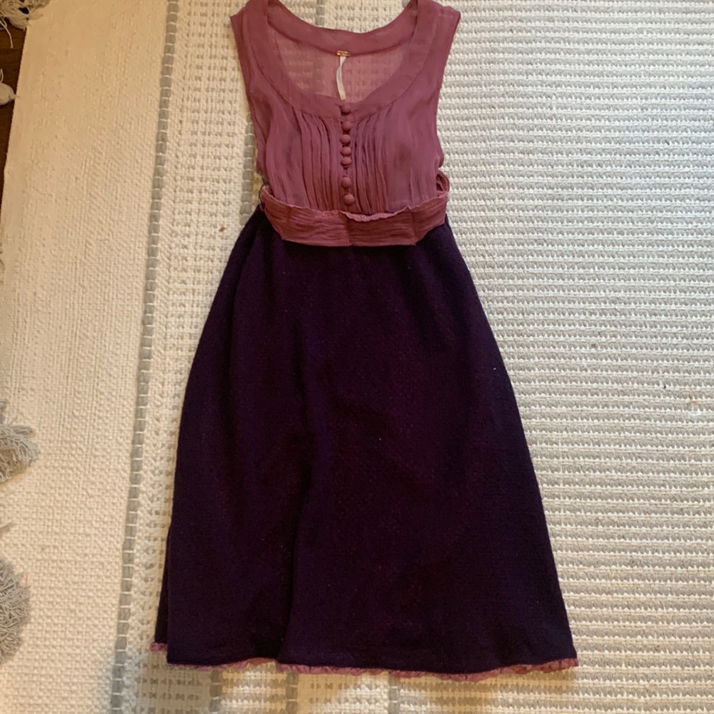 Vintage free people dress size 2 (early 2000s) Y2K - Picture 3 of 8